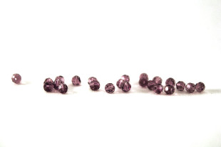 Бусины Чехия "PRECIOSA" бусины 451-19-602 3 мм 24 шт фиолетовый/amethyst